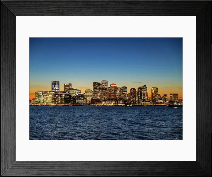 Framed Print : Boston skyline, Boston, Massachusetts, USA Framed Print : Boston skyline, Boston, Massachusetts, USA