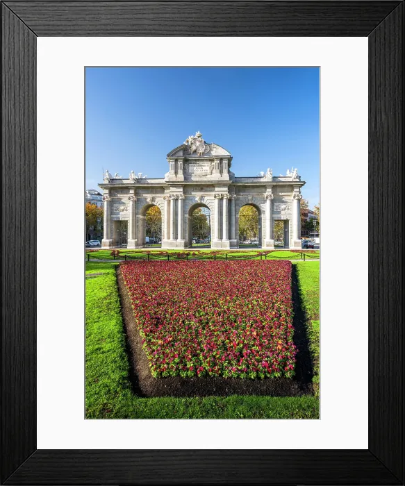 Framed Print : Puerta de Alcala, Madrid, Spain Framed Print : Puerta de Alcala, Madrid, Spain