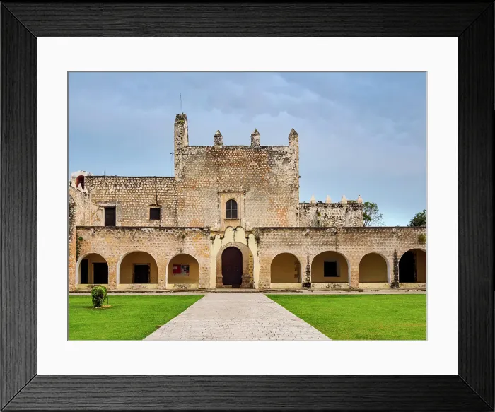 Framed Print : Convent of San Bernardino de Siena, Sisal Park, Valladolid, Yucatan State, Mexico Framed Print : Convent of San Bernardino de Siena, Sisal Park, Valladolid, Yucatan State, Mexico