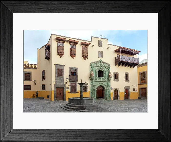 Framed Print : Casa de Colon, Vegueta, Las Palmas de Gran Canaria, Gran Canaria, Canary Islands, Spain Framed Print : Casa de Colon, Vegueta, Las Palmas de Gran Canaria, Gran Canaria, Canary Islands, Spain