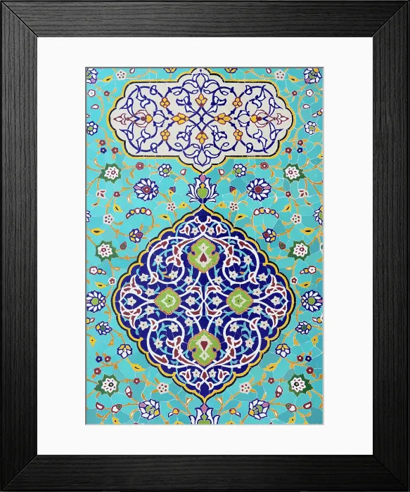 Framed Print : Colourful tiles of Islamic Arts Museum Malaysia, Kuala Lumpur, Selangor, Malaysia Framed Print : Colourful tiles of Islamic Arts Museum Malaysia, Kuala Lumpur, Selangor, Malaysia