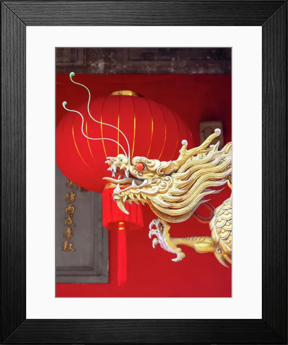 Framed Print : Dragon statue at Guan Di Temple, Chinatown, Kuala Lumpur, Selangor, Malaysia Framed Print : Dragon statue at Guan Di Temple, Chinatown, Kuala Lumpur, Selangor, Malaysia