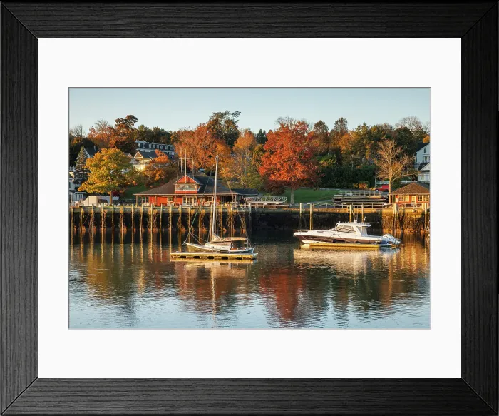 Framed Print : Boats at Camden Harbour, Camden, Maine, USA Framed Print : Boats at Camden Harbour, Camden, Maine, USA
