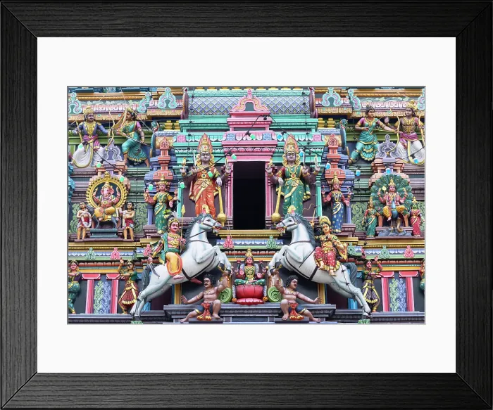 Framed Print : Sri Maha Mariamman Temple, Chinatown, Kuala Lumpur, Selangor, Malaysia Framed Print : Sri Maha Mariamman Temple, Chinatown, Kuala Lumpur, Selangor, Malaysia