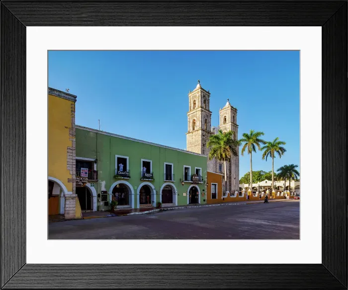 Framed Print : Cathedral of San Servacio, Valladolid, Yucatan State, Mexico Framed Print : Cathedral of San Servacio, Valladolid, Yucatan State, Mexico