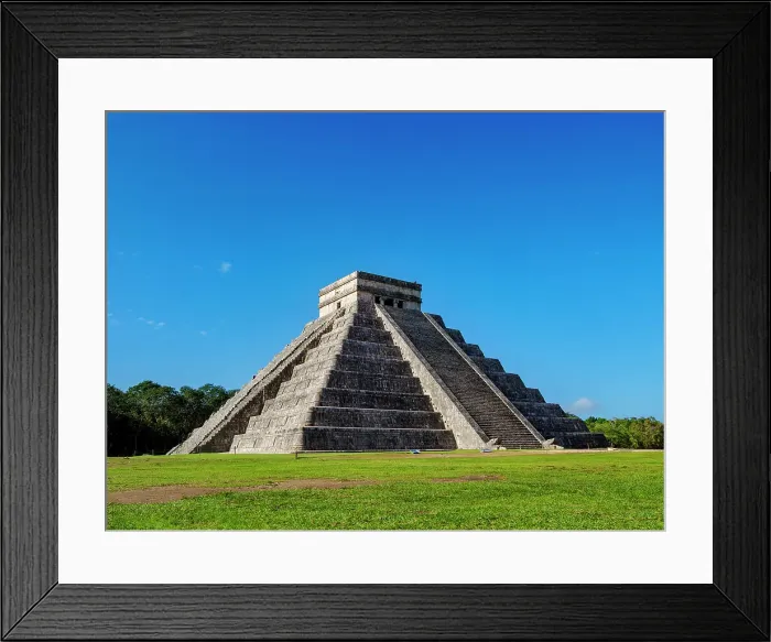 Framed Print : El Castillo or Temple of Kukulcan, Chichen Itza, Yucatan State, Mexico Framed Print : El Castillo or Temple of Kukulcan, Chichen Itza, Yucatan State, Mexico