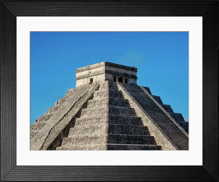 Framed Print : El Castillo or Temple of Kukulcan, Chichen Itza, Yucatan State, Mexico Framed Print : El Castillo or Temple of Kukulcan, Chichen Itza, Yucatan State, Mexico