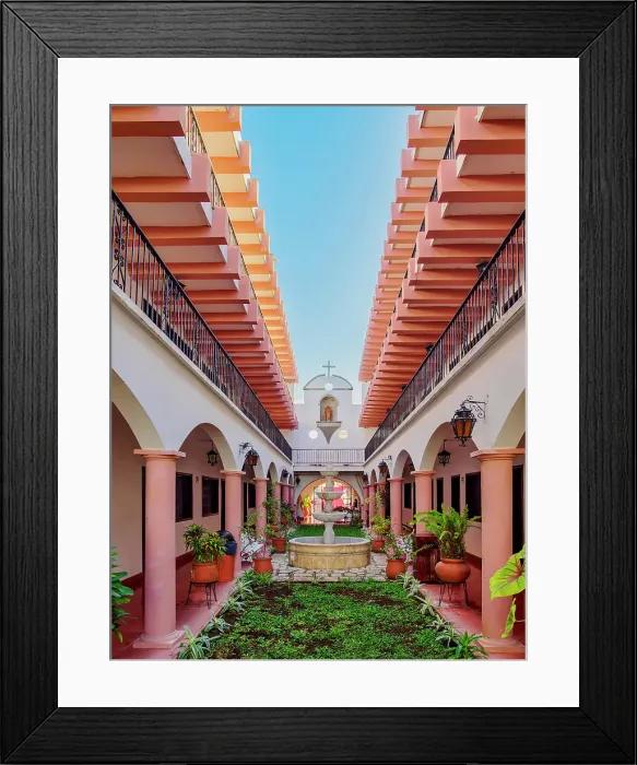 Framed Print : Hotel Zaci, Valladolid, Yucatan State, Mexico Framed Print : Hotel Zaci, Valladolid, Yucatan State, Mexico