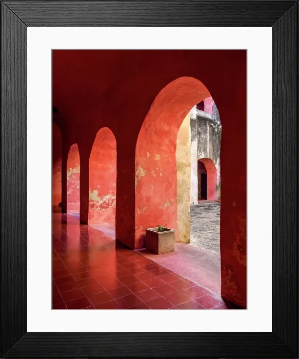 Framed Print : Convent of San Bernardino de Siena, interior, Valladolid, Yucatan State, Mexico Framed Print : Convent of San Bernardino de Siena, interior, Valladolid, Yucatan State, Mexico