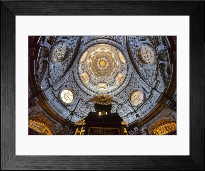 Framed Print : Italy, Italia. Piedmont, Piemonte. Turin, Torino. Royal Palace. Chapel of the Holy Shroud Framed Print : Italy, Italia. Piedmont, Piemonte. Turin, Torino. Royal Palace. Chapel of the Holy Shroud