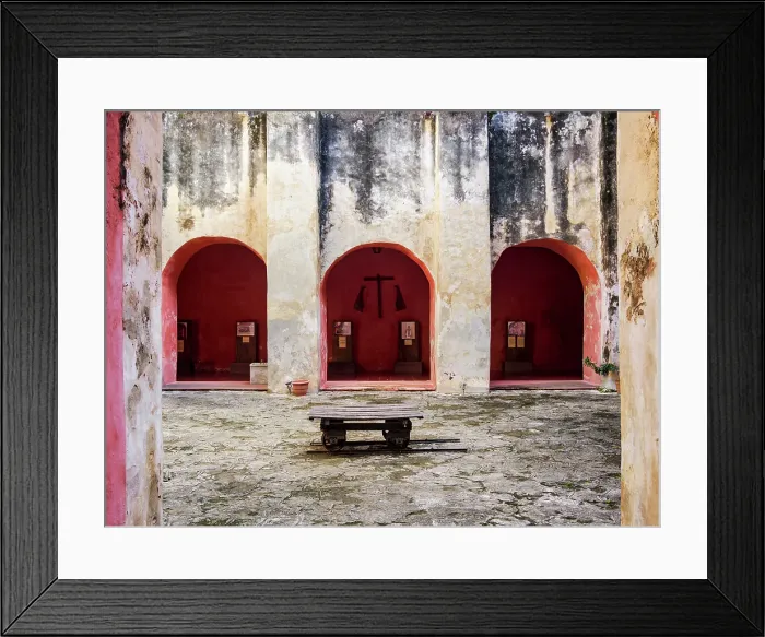 Framed Print : Convent of San Bernardino de Siena, interior, Valladolid, Yucatan State, Mexico Framed Print : Convent of San Bernardino de Siena, interior, Valladolid, Yucatan State, Mexico