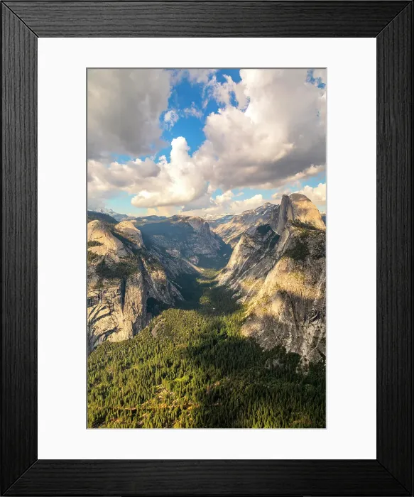 Framed Print : Half Dome, Yosemite National Park, California, USA