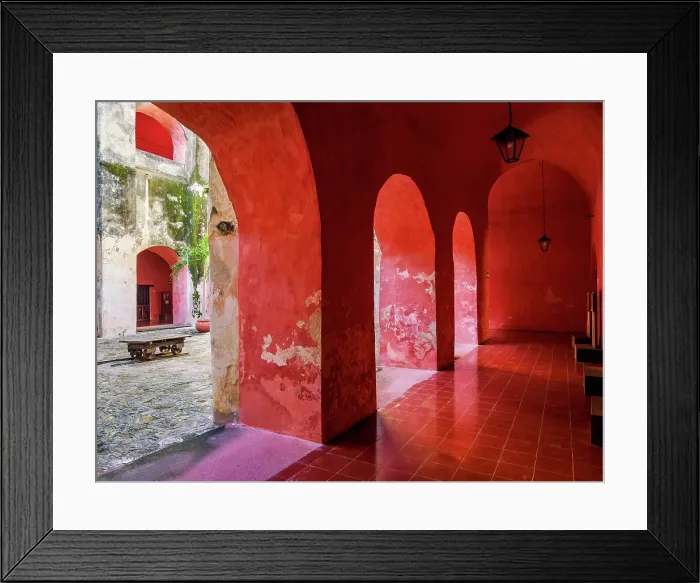 Framed Print : Convent of San Bernardino de Siena, interior, Valladolid, Yucatan State, Mexico Framed Print : Convent of San Bernardino de Siena, interior, Valladolid, Yucatan State, Mexico