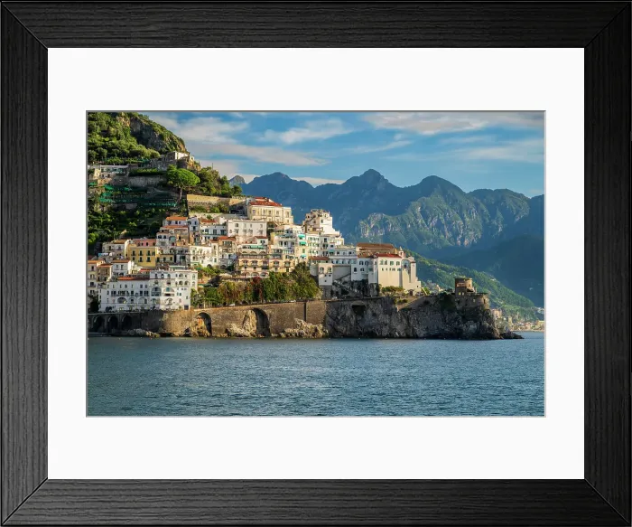 Framed Print : Amalfi, Campania, Italy Framed Print : Amalfi, Campania, Italy