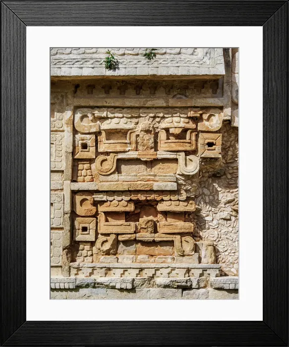 Framed Print : Grupo de las Monjas, detailed view, Chichen Itza, Yucatan State, Mexico Framed Print : Grupo de las Monjas, detailed view, Chichen Itza, Yucatan State, Mexico