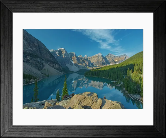 Framed Print : Moraine Lake and the Valley of the Ten Peaks, Banff National Park, Alberta, Canada Framed Print : Moraine Lake and the Valley of the Ten Peaks, Banff National Park, Alberta, Canada