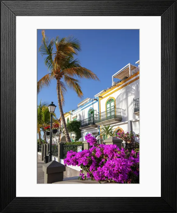 Framed Print : Puerto de Mogan, Gran Canaria, Canary Islands, Spain Framed Print : Puerto de Mogan, Gran Canaria, Canary Islands, Spain