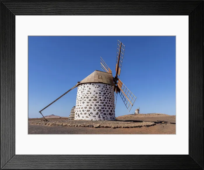 Framed Print : Molino de Tefia, Traditional windmill in Tefia, Fuerteventura, Canary Islands, Spain Framed Print : Molino de Tefia, Traditional windmill in Tefia, Fuerteventura, Canary Islands, Spain