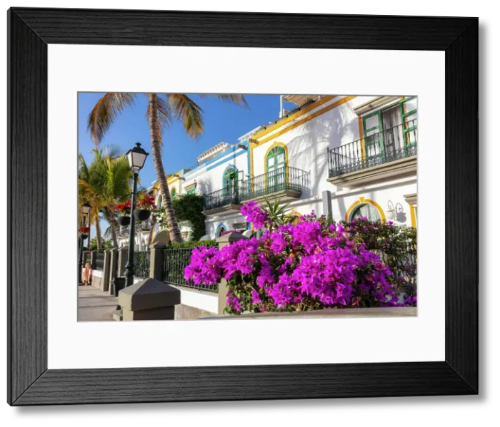 Framed Print : Puerto de Mogan, Gran Canaria, Canary Islands, Spain Framed Print : Puerto de Mogan, Gran Canaria, Canary Islands, Spain