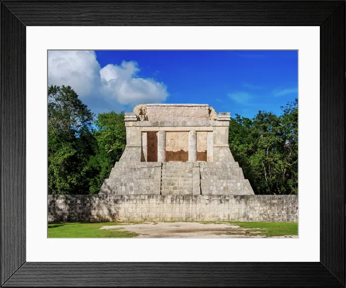 Framed Print : Templo del Hombre Barbado, Chichen Itza, Yucatan State, Mexico Framed Print : Templo del Hombre Barbado, Chichen Itza, Yucatan State, Mexico