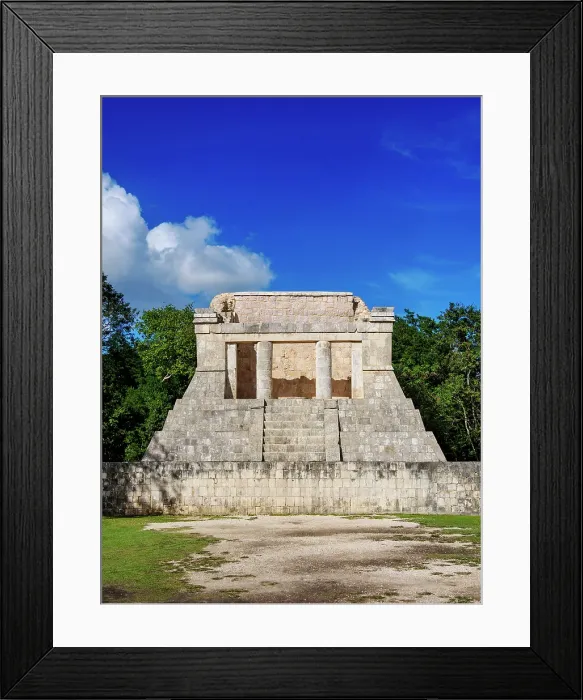 Framed Print : Templo del Hombre Barbado, Chichen Itza, Yucatan State, Mexico Framed Print : Templo del Hombre Barbado, Chichen Itza, Yucatan State, Mexico