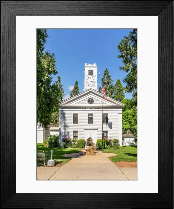 Framed Print : Mariposa County Courthouse, Mariposa Town, California, USA Framed Print : Mariposa County Courthouse, Mariposa Town, California, USA