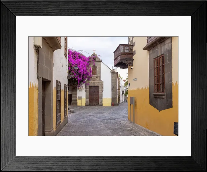 Framed Print : San Antonio Abad Church, next to Casa de Colon, Las Palmas de Gran Canaria, Gran Canaria, Canary Islands, Spain