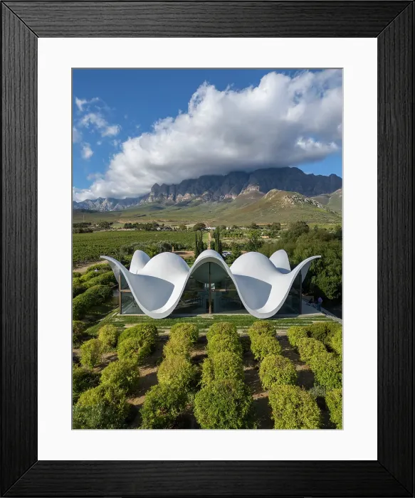 Framed Print : Chapel at Bosjes WIne Estate, Breede River, Western Cape, South Africa Framed Print : Chapel at Bosjes WIne Estate, Breede River, Western Cape, South Africa