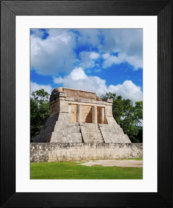 Framed Print : Templo del Hombre Barbado, Chichen Itza, Yucatan State, Mexico Framed Print : Templo del Hombre Barbado, Chichen Itza, Yucatan State, Mexico