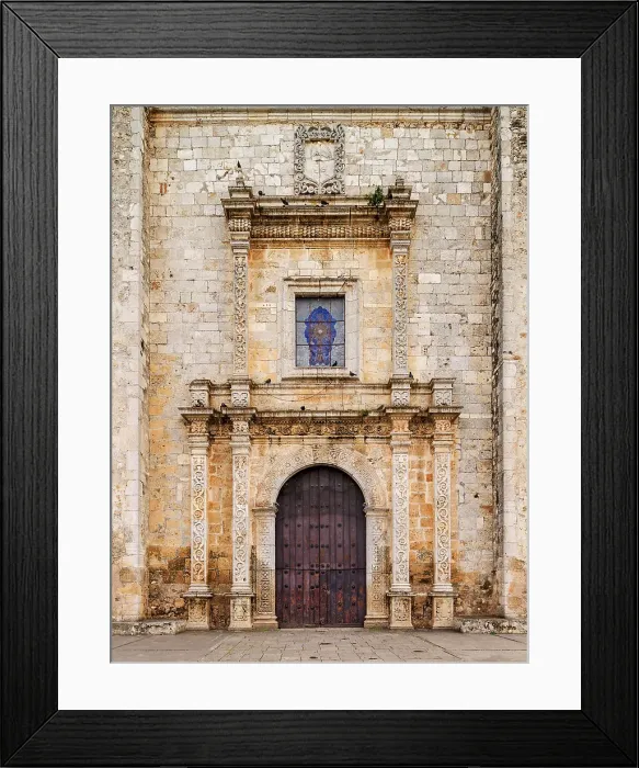 Framed Print : Cathedral of San Servacio, detailed view, Valladolid, Yucatan State, Mexico Framed Print : Cathedral of San Servacio, detailed view, Valladolid, Yucatan State, Mexico