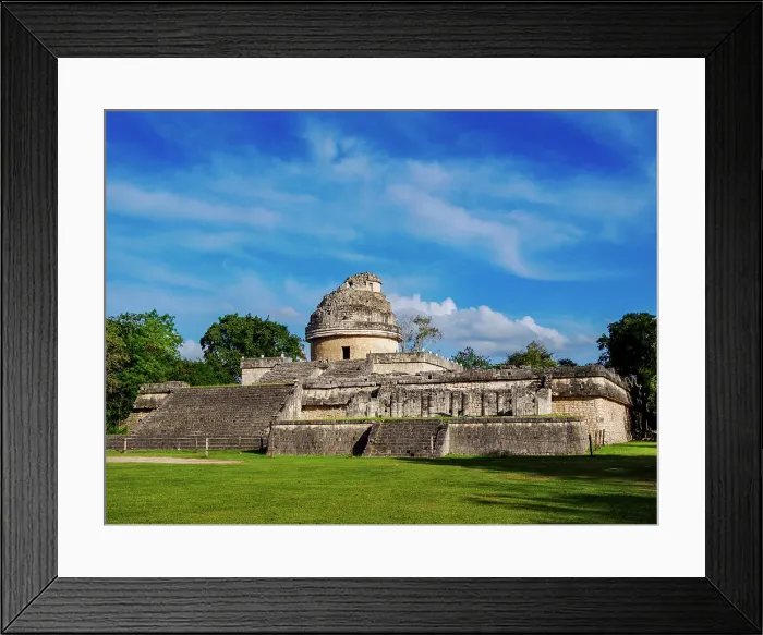 Framed Print : El Caracol Observatory, Chichen Itza, Yucatan State, Mexico Framed Print : El Caracol Observatory, Chichen Itza, Yucatan State, Mexico
