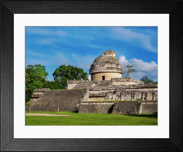 Framed Print : El Caracol Observatory, Chichen Itza, Yucatan State, Mexico Framed Print : El Caracol Observatory, Chichen Itza, Yucatan State, Mexico