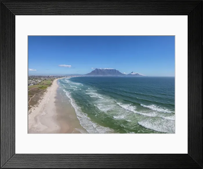 Framed Print : Table Mountan and Bloubergstrand, Cape Town, Western Cape, South Africa Framed Print : Table Mountan and Bloubergstrand, Cape Town, Western Cape, South Africa