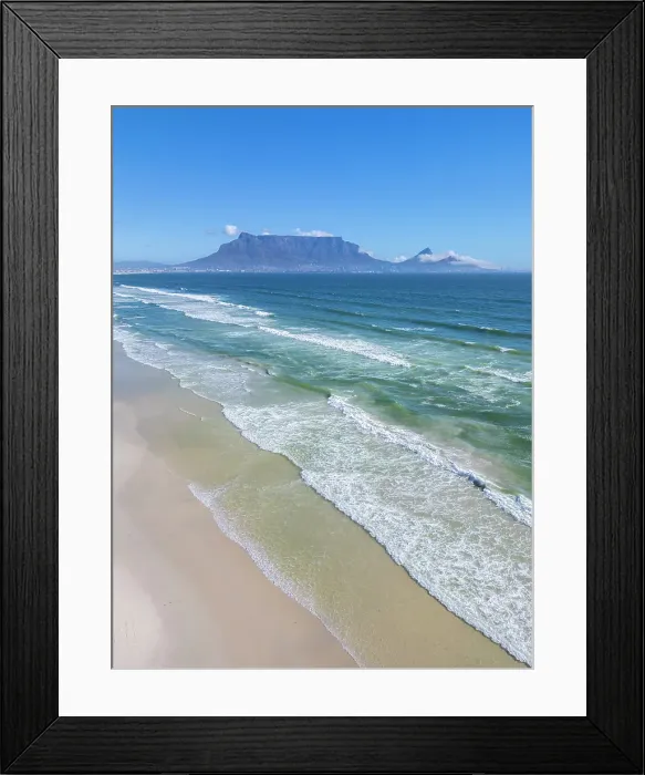Framed Print : Table Mountan and Bloubergstrand, Cape Town, Western Cape, South Africa Framed Print : Table Mountan and Bloubergstrand, Cape Town, Western Cape, South Africa