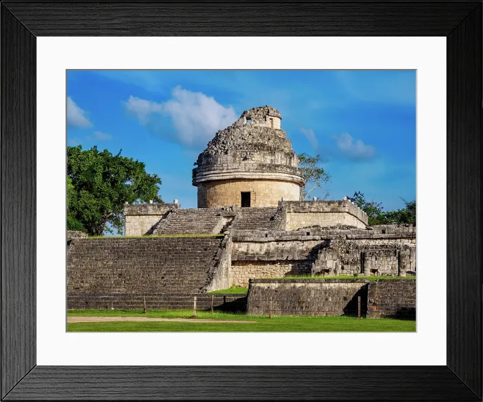 Framed Print : El Caracol Observatory, Chichen Itza, Yucatan State, Mexico Framed Print : El Caracol Observatory, Chichen Itza, Yucatan State, Mexico