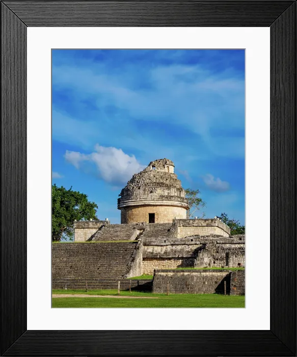 Framed Print : El Caracol Observatory, Chichen Itza, Yucatan State, Mexico Framed Print : El Caracol Observatory, Chichen Itza, Yucatan State, Mexico