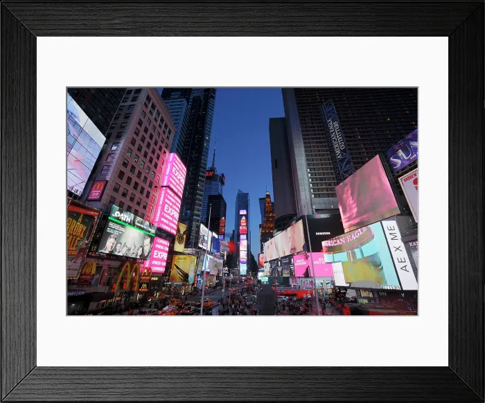 Framed Print : Times Square, Manhattan, New York City, New York, USA Framed Print : Times Square, Manhattan, New York City, New York, USA
