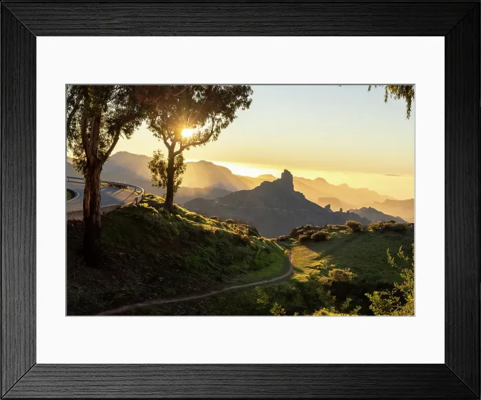 Framed Print : Roque Bentayga, Tejeda, Gran Canaria, Canary Islands, Spain Framed Print : Roque Bentayga, Tejeda, Gran Canaria, Canary Islands, Spain