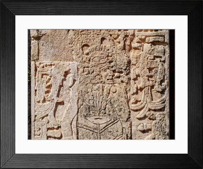 Framed Print : Temple of the Jaguars, detailed view, Chichen Itza, Yucatan State, Mexico Framed Print : Temple of the Jaguars, detailed view, Chichen Itza, Yucatan State, Mexico
