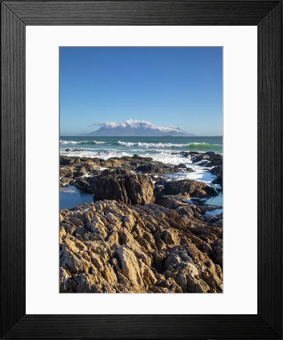 Framed Print : Table Mountan and Bloubergstrand, Cape Town, Western Cape, South Africa Framed Print : Table Mountan and Bloubergstrand, Cape Town, Western Cape, South Africa