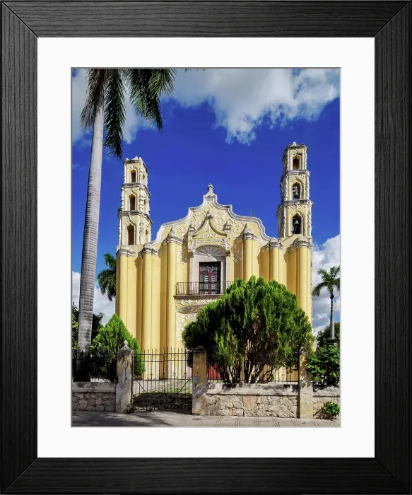 Framed Print : Saint John the Baptist Church, Merida, Yucatan State, Mexico Framed Print : Saint John the Baptist Church, Merida, Yucatan State, Mexico