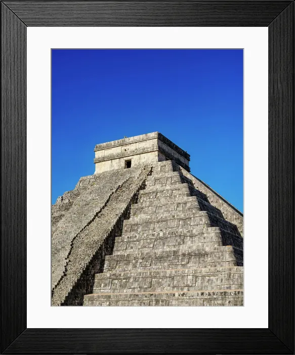 Framed Print : El Castillo or Temple of Kukulcan, Chichen Itza, Yucatan State, Mexico Framed Print : El Castillo or Temple of Kukulcan, Chichen Itza, Yucatan State, Mexico