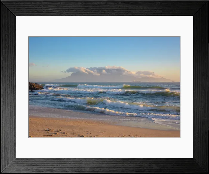 Framed Print : Table Mountan and Bloubergstrand, Cape Town, Western Cape, South Africa Framed Print : Table Mountan and Bloubergstrand, Cape Town, Western Cape, South Africa