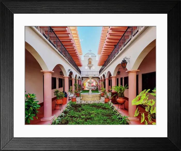 Framed Print : Hotel Zaci, Valladolid, Yucatan State, Mexico Framed Print : Hotel Zaci, Valladolid, Yucatan State, Mexico