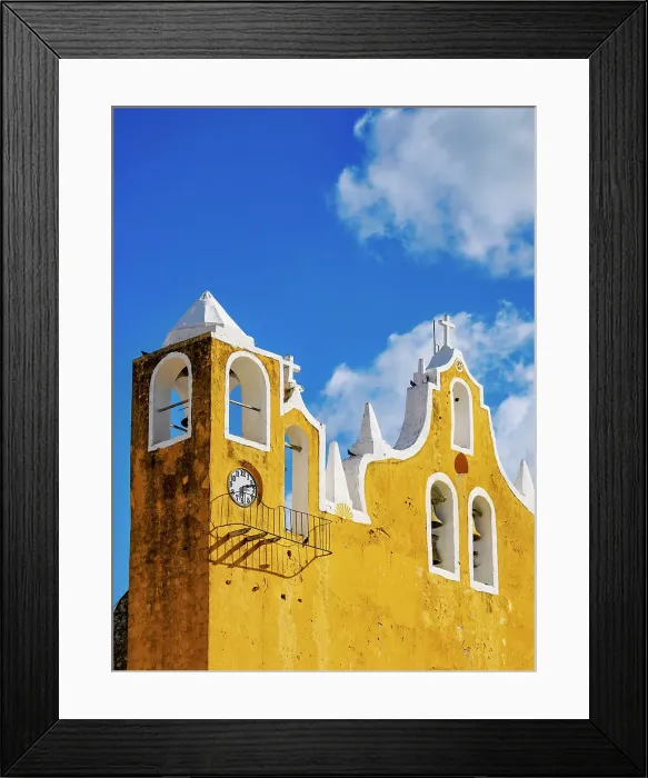Framed Print : Convent of San Antonio de Padua, Izamal, Yucatan State, Mexico
