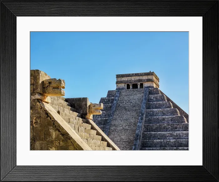 Framed Print : The Venus Platform and El Castillo or Temple of Kukulcan, Chichen Itza, Yucatan State, Mexico Framed Print : The Venus Platform and El Castillo or Temple of Kukulcan, Chichen Itza, Yucatan State, Mexico