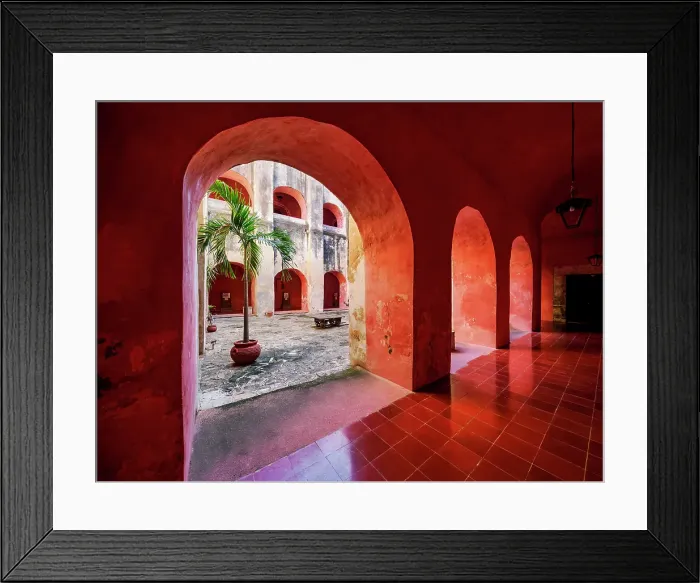 Framed Print : Convent of San Bernardino de Siena, interior, Valladolid, Yucatan State, Mexico Framed Print : Convent of San Bernardino de Siena, interior, Valladolid, Yucatan State, Mexico