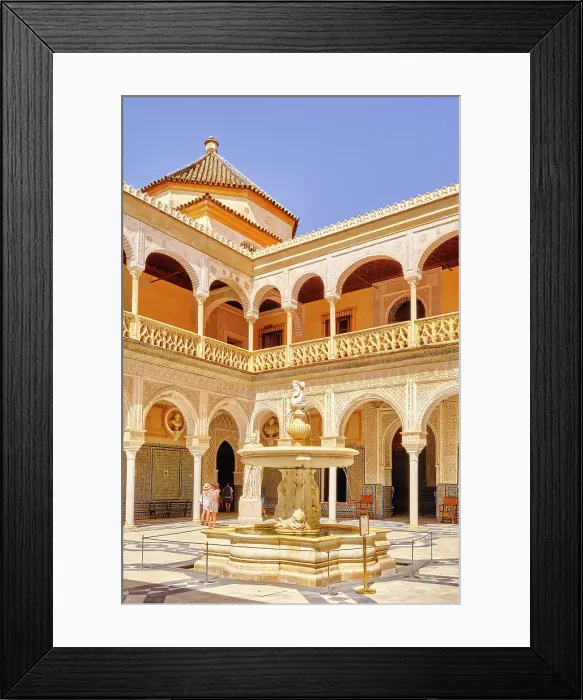 Framed Print : La Casa de Pilatos (Pilate's House) is an Andalusian palace which the residence of the Dukes of Medinaceli. It is considered the typical Andalusian palace. Seville, Andalusia. Spain Framed Print : La Casa de Pilatos (Pilate's House) is an Andalusian palace which the residence of the Dukes of Medinaceli. It is considered the typical Andalusian palace. Seville, Andalusia. Spain