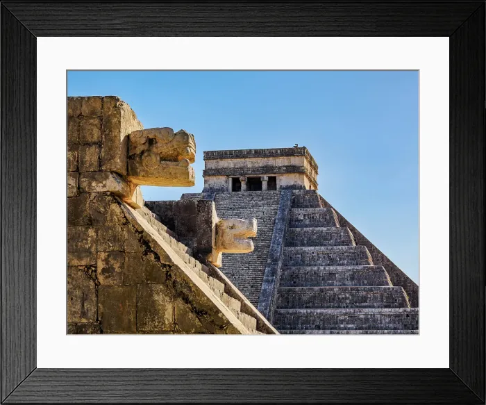 Framed Print : The Venus Platform and El Castillo or Temple of Kukulcan, Chichen Itza, Yucatan State, Mexico Framed Print : The Venus Platform and El Castillo or Temple of Kukulcan, Chichen Itza, Yucatan State, Mexico