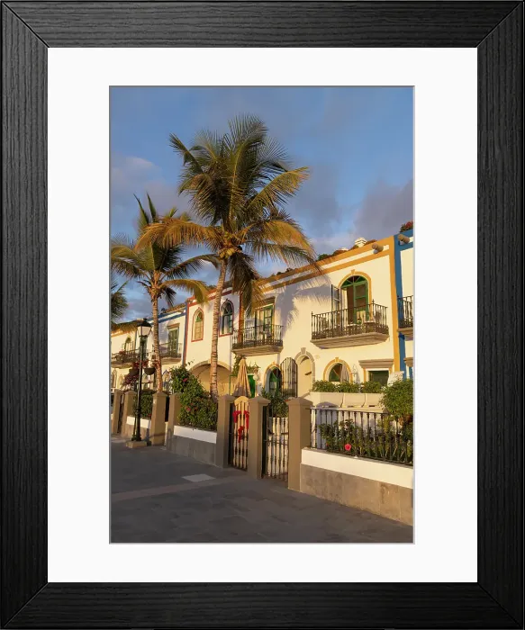 Framed Print : Puerto de Mogan, Gran Canaria, Canary Islands, Spain Framed Print : Puerto de Mogan, Gran Canaria, Canary Islands, Spain
